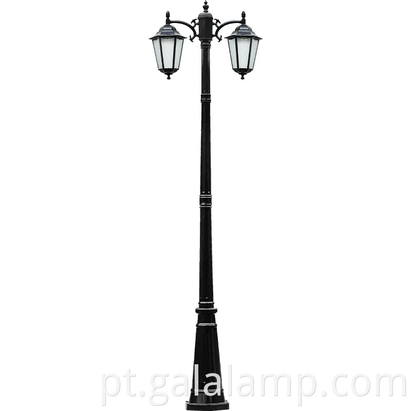 Luzes paisagísticas impermeáveis elegantes para espaços de jardim ao ar livre